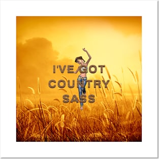 Country Sass Posters and Art